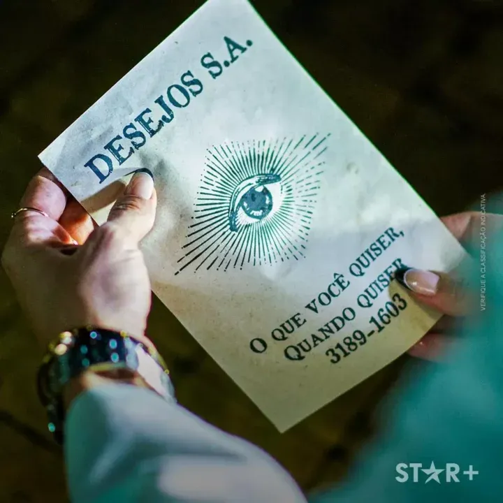 Imagem retirada do trailer da série "Desejos S.A"