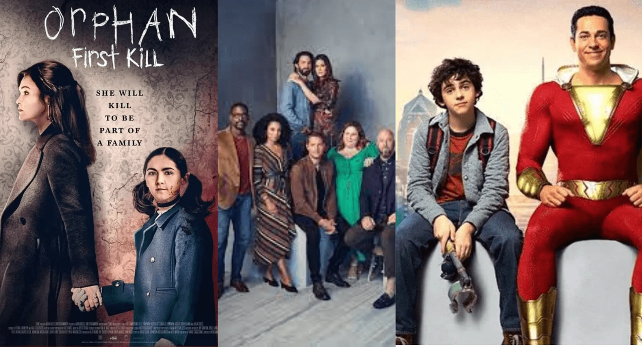Orfã 2: A origem, Shazam, 6 temporada de This is Us e muito mais farão parte do católogo da Prime Vídeo em 2023. Foto: Divulgação
