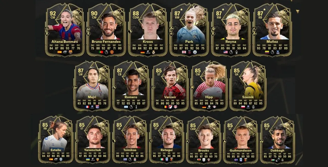 Jogadores da semana no EA FC 24 