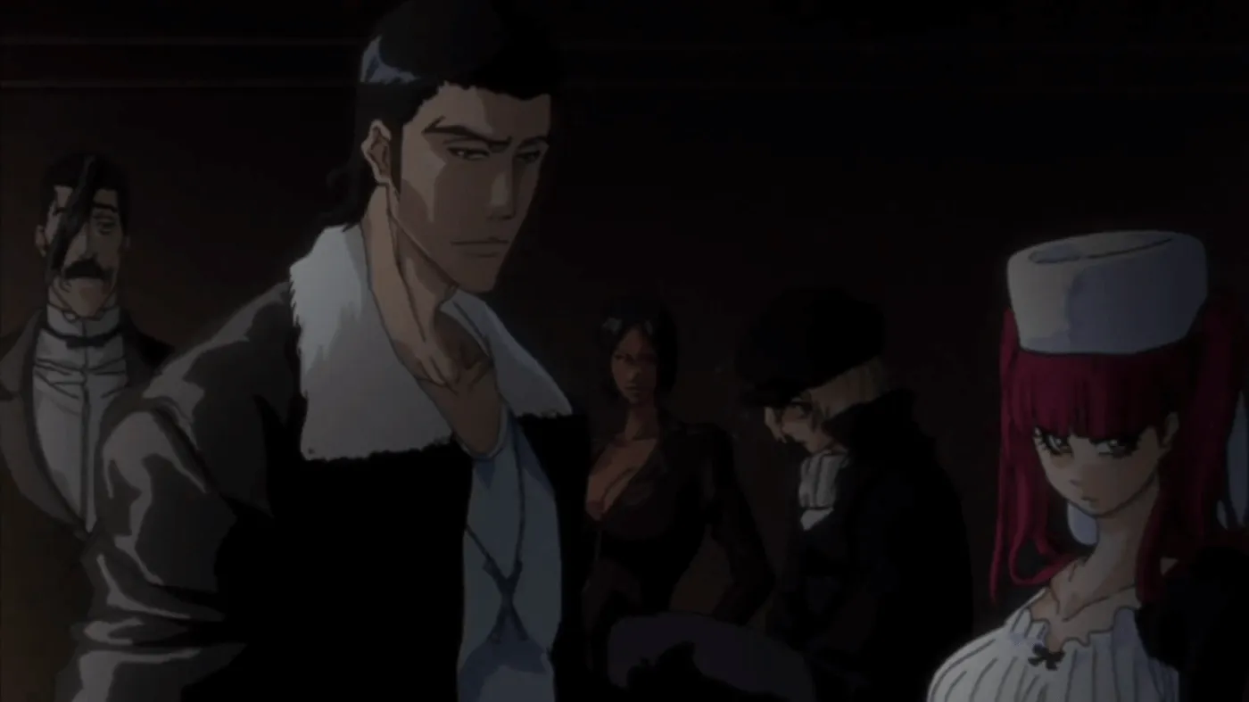 grupo de fullbringers escondido na escuridão