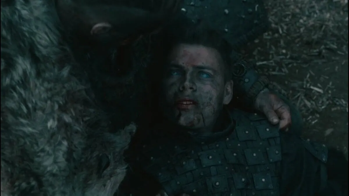 Ivar morre durante luta contra cristãos. Foto: Divulgação