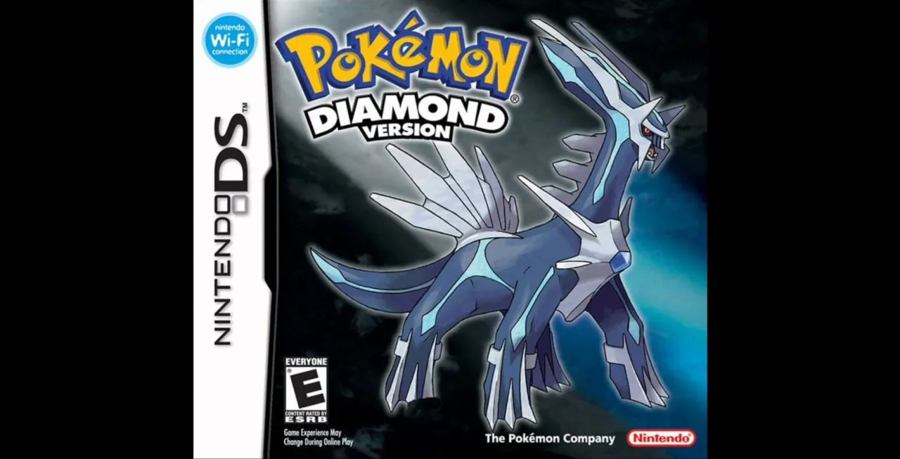 Capa do jogo Pokémon Diamond