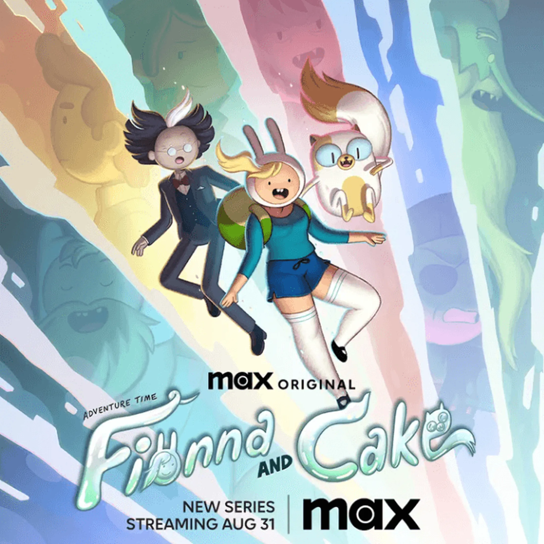 Na nova animação vamos acompanhar Fionna e Cake em suas aventuras pelo multiverso