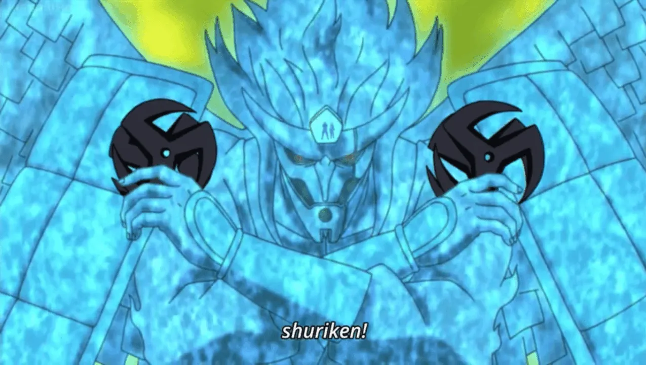 kakashi usando susanoo