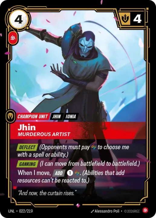 Jhin no Riftbound