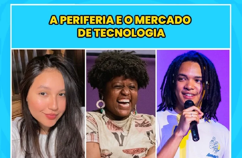 Heloiza Mendes, Nina da Hora e Vitor Leonardo