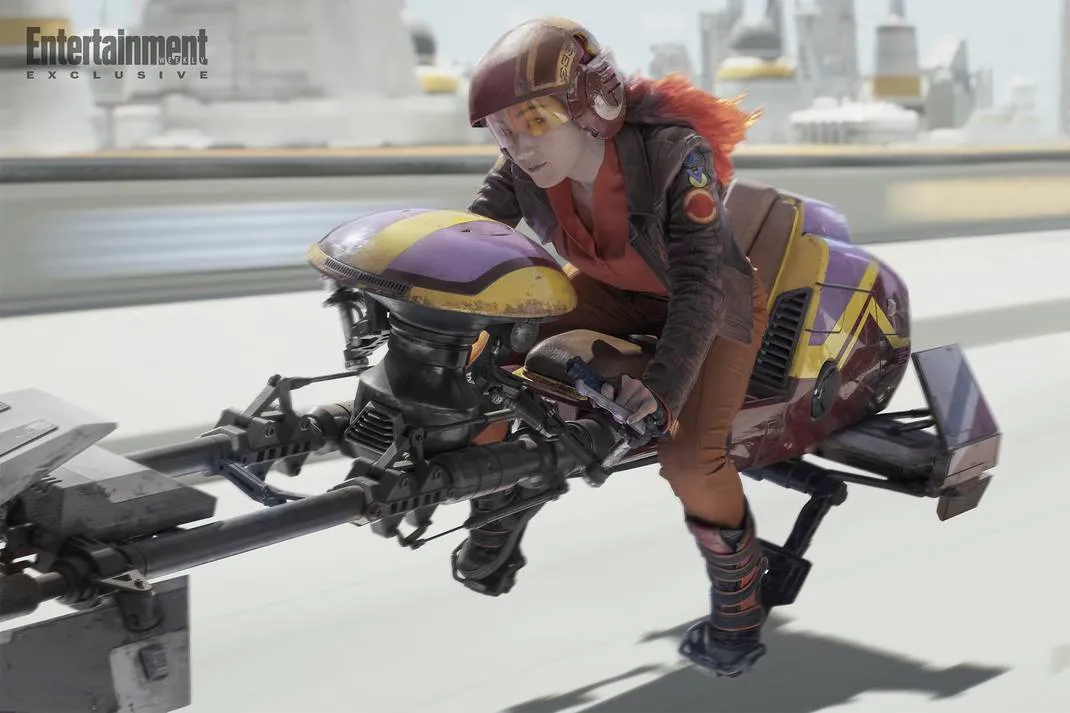 Natasha Liu Bordizzo como Sabine Wren | Imagem: Reprodução EW / Foto: Nicola Goode/LUCASFILM