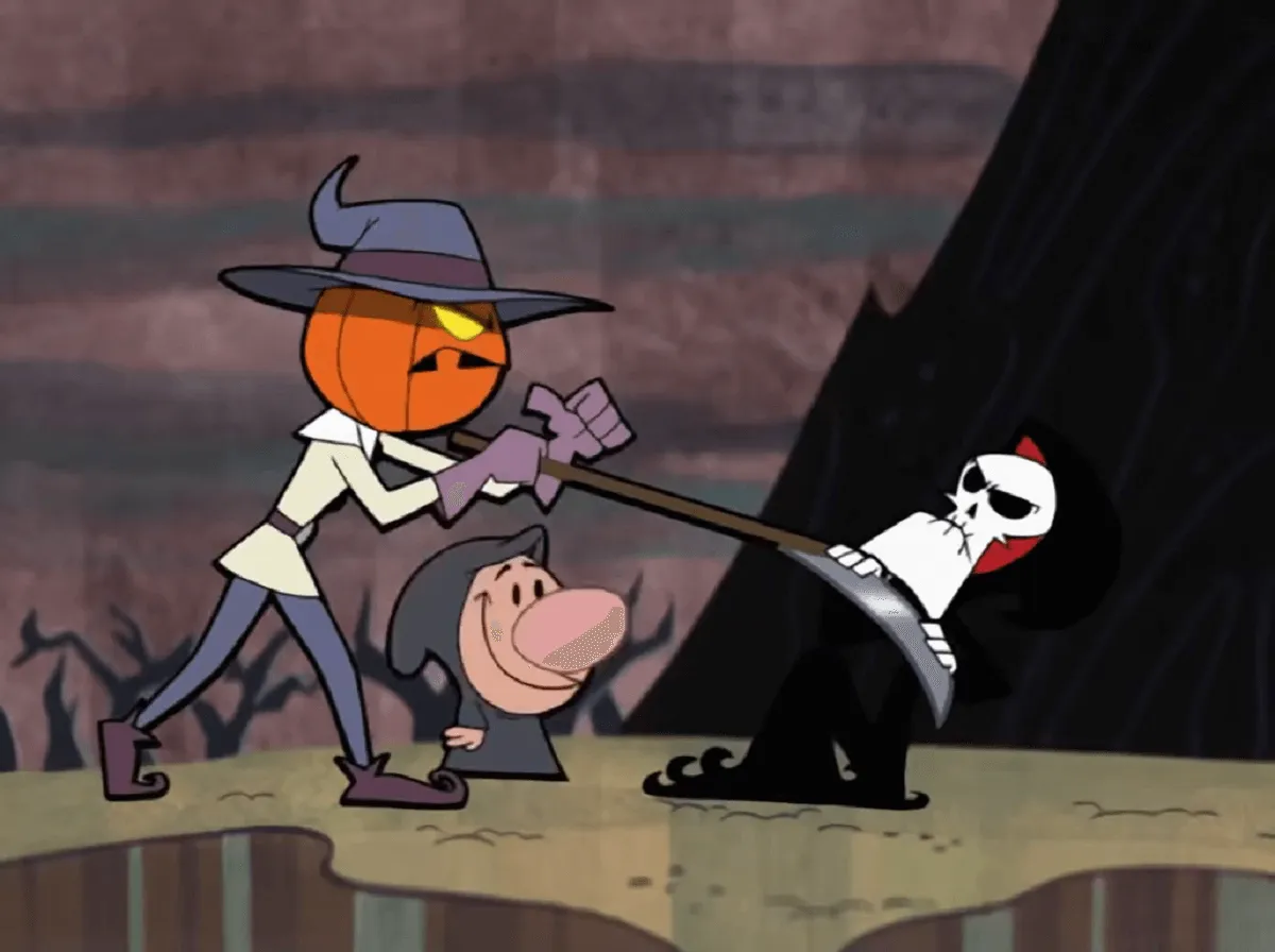Billy e Mandy no episódio especial de Halloween. Foto: Divulgação