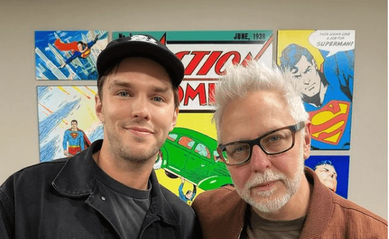 O diretor esperou até que tudo fosse oficial para confirmar a nova aquisição no elenco. | Imagem: Reprodução/James Gunn/Instagram.