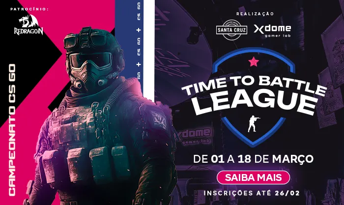 Imagem do campeonato de counter strike time to battle league