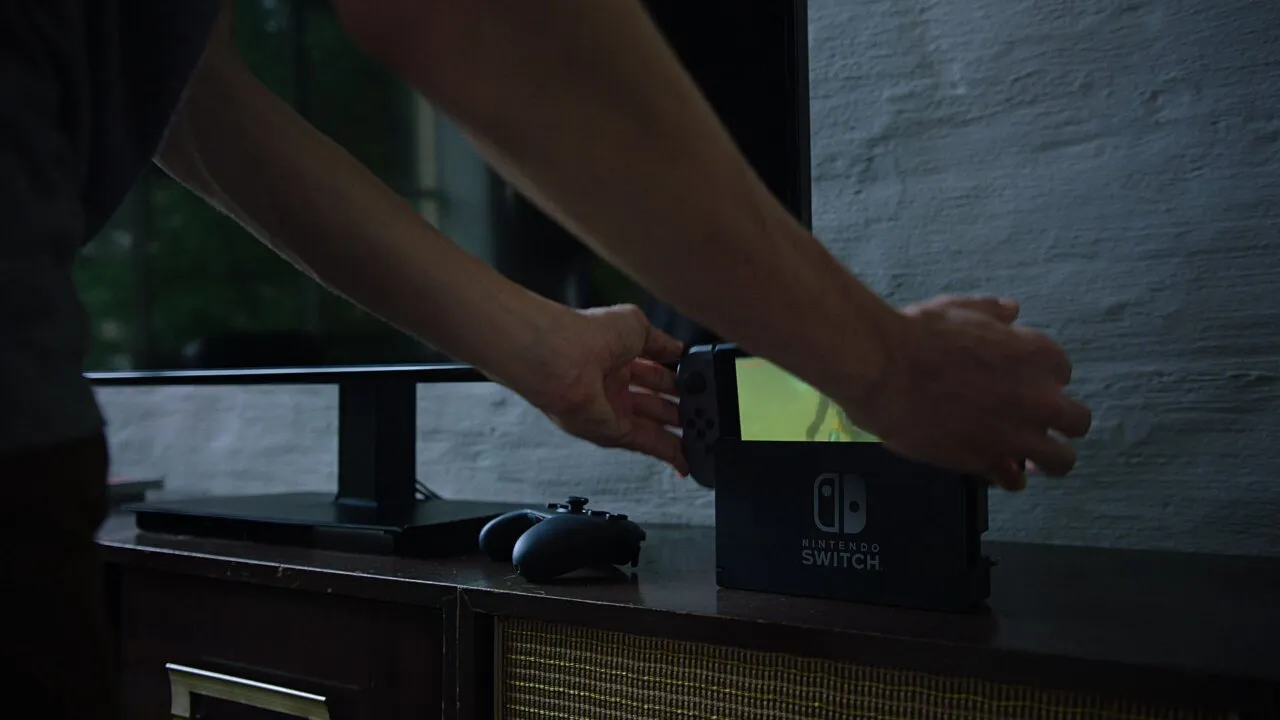 Imagem de divulgação do Nintendo Switch. Foto: Divulgação/ Nintendo