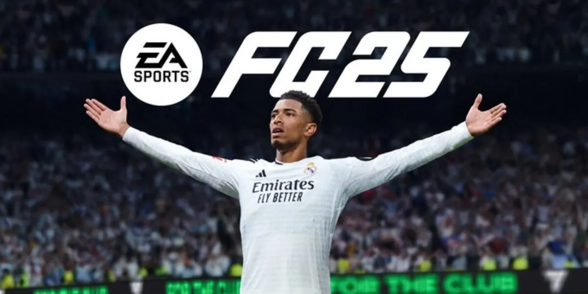 Jude Bellingham na capa do EA Sports FC 25