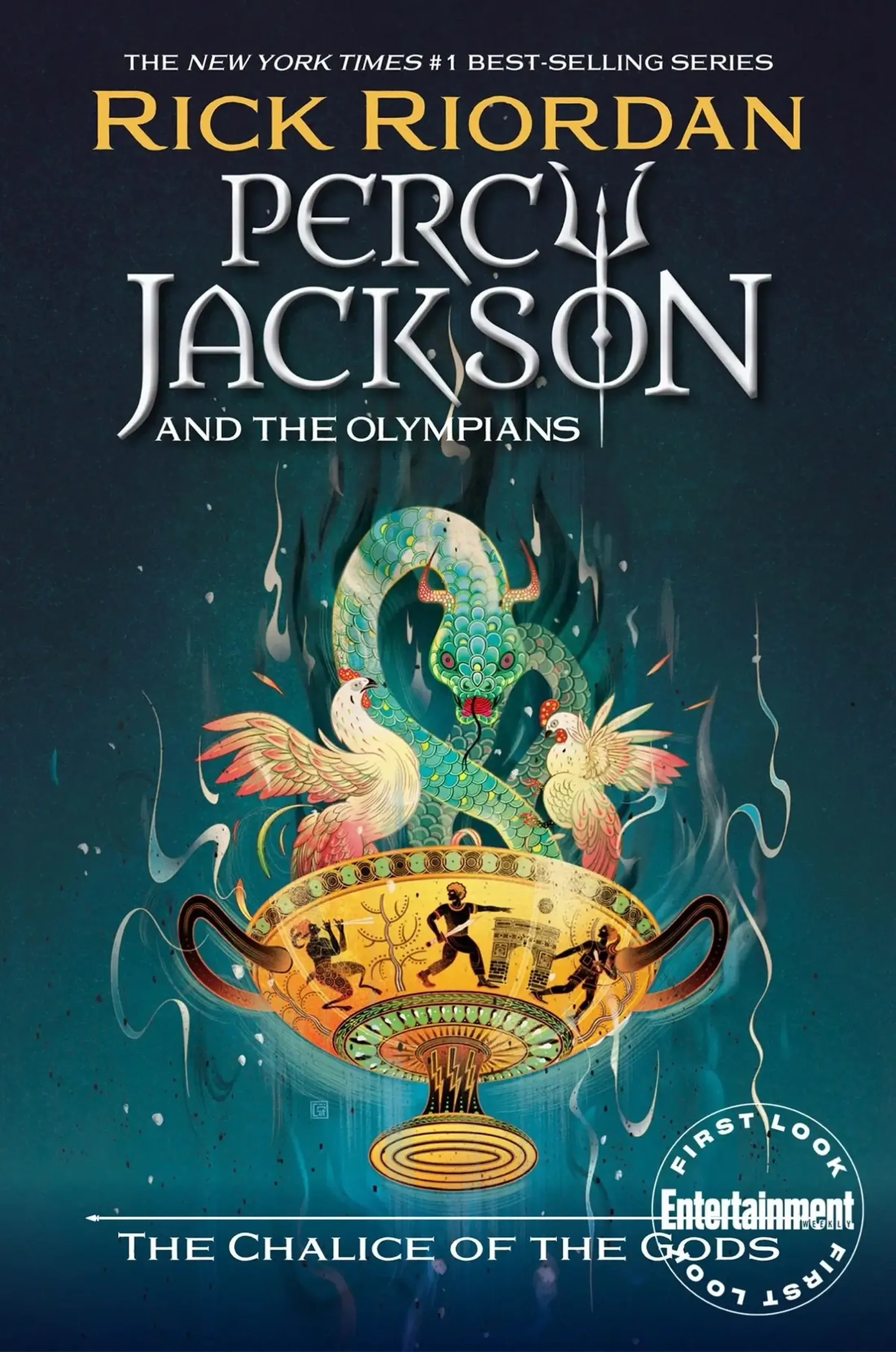 Capa do novo livro de Percy Jackson.
