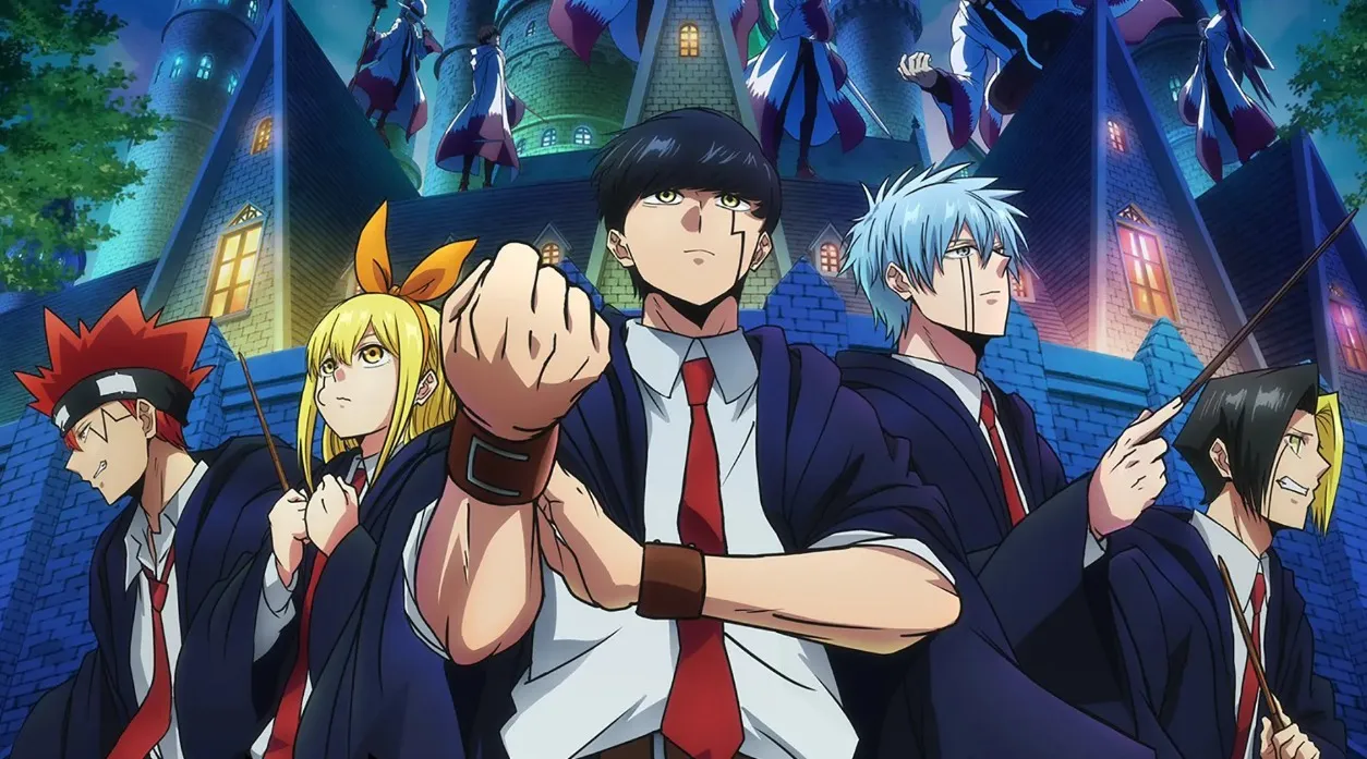 mash-e-seus-amigos-alem-de-outros-personagens-em-frente-a-escola-de-magia
