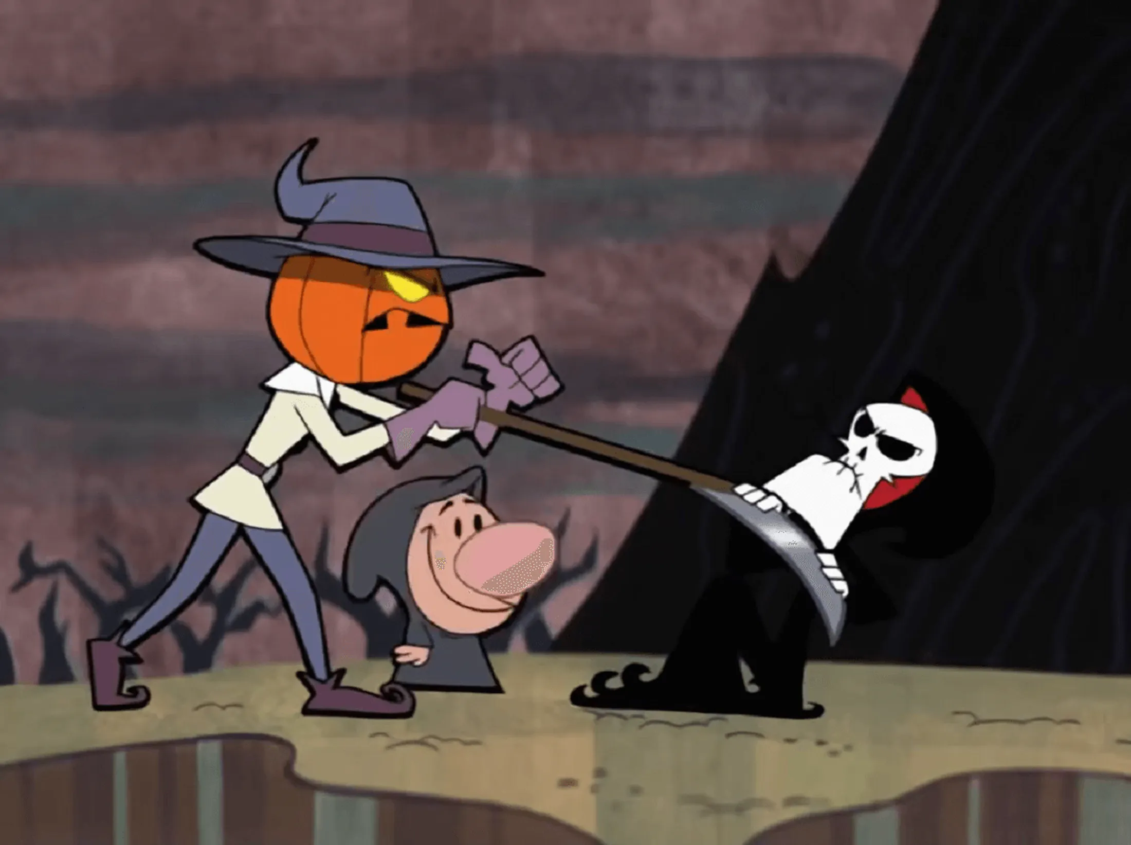 Billy e Mandy no episódio especial de Halloween. Foto: Divulgação