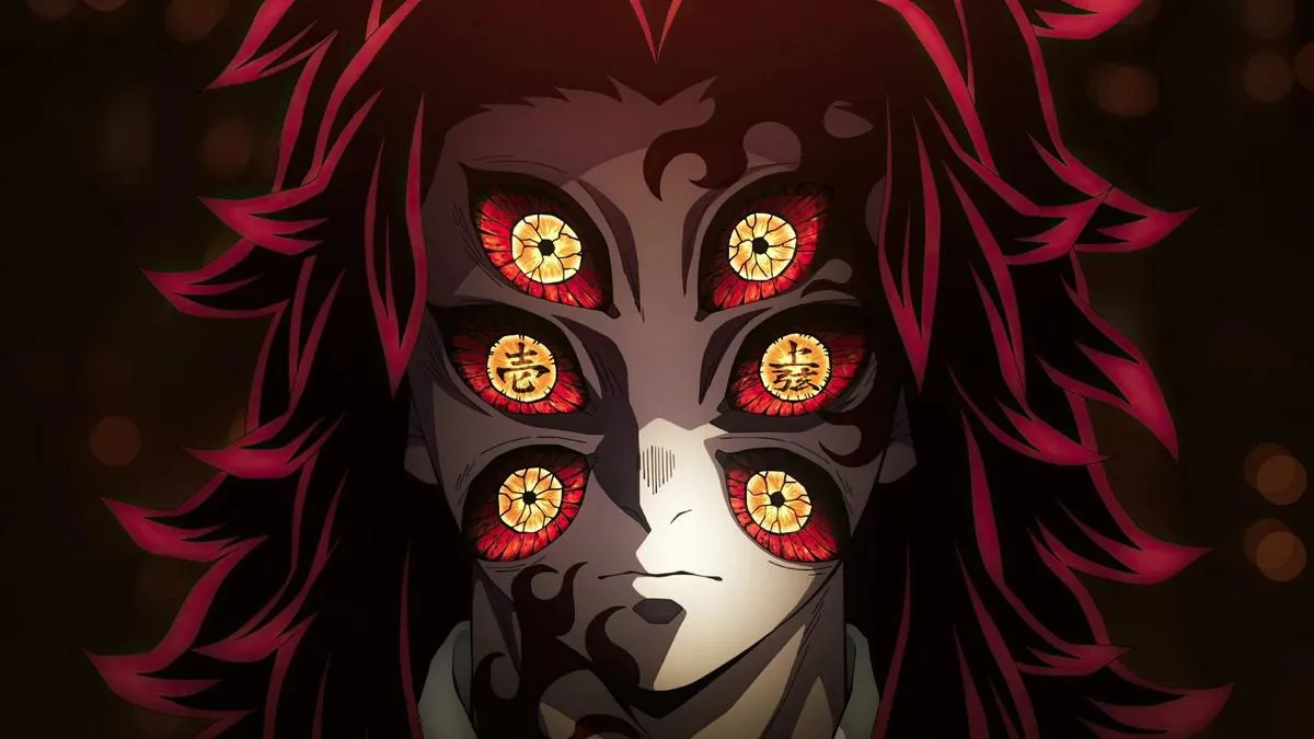 Kukoshibo,  Lua Superior 1 em Demon Slayer, o mais poderoso dos Onis, que será enfrentado pelos caçadores na 5ª temporada