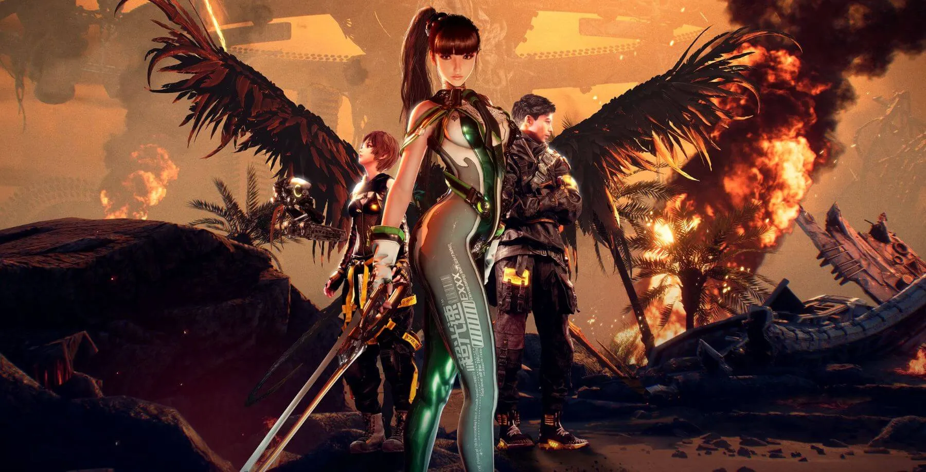 Personagens do jogo Stellar Blade