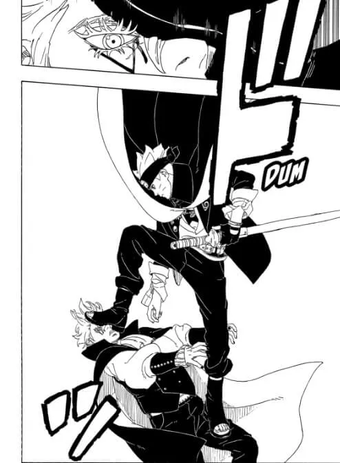 Boruto retorna à Vila da Folha após três anos - e em grande estilo - Foto: Reprodução / Mangá Plus