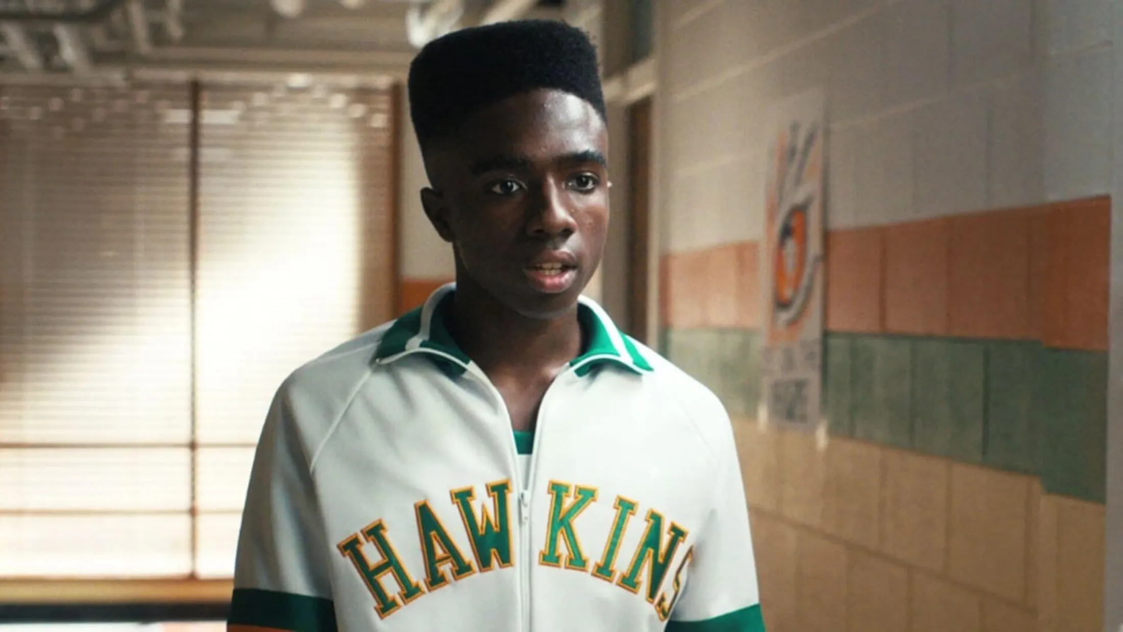 Caleb McLaughlin em Stranger Things (Foto: Divulgação / Netflix)