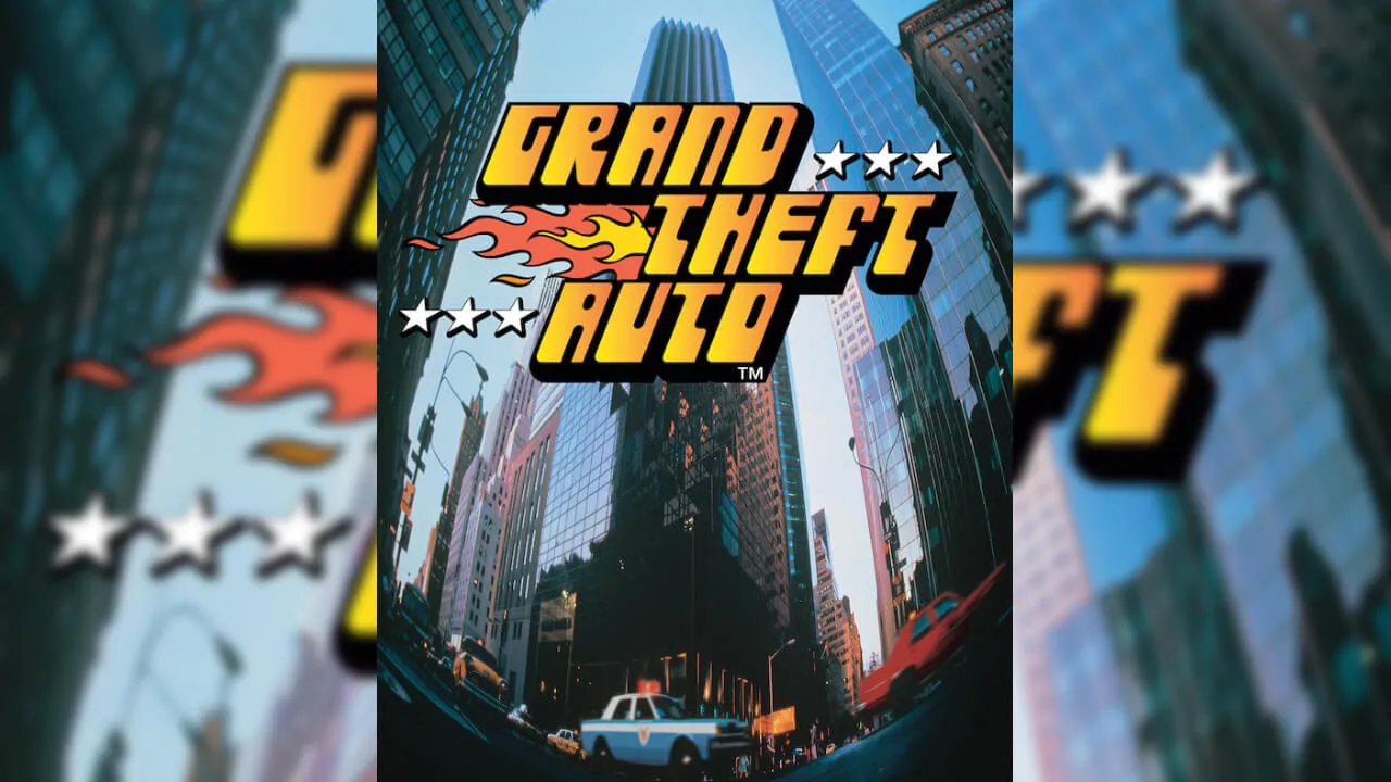 capa do jogo grand theft auto lançado 1997