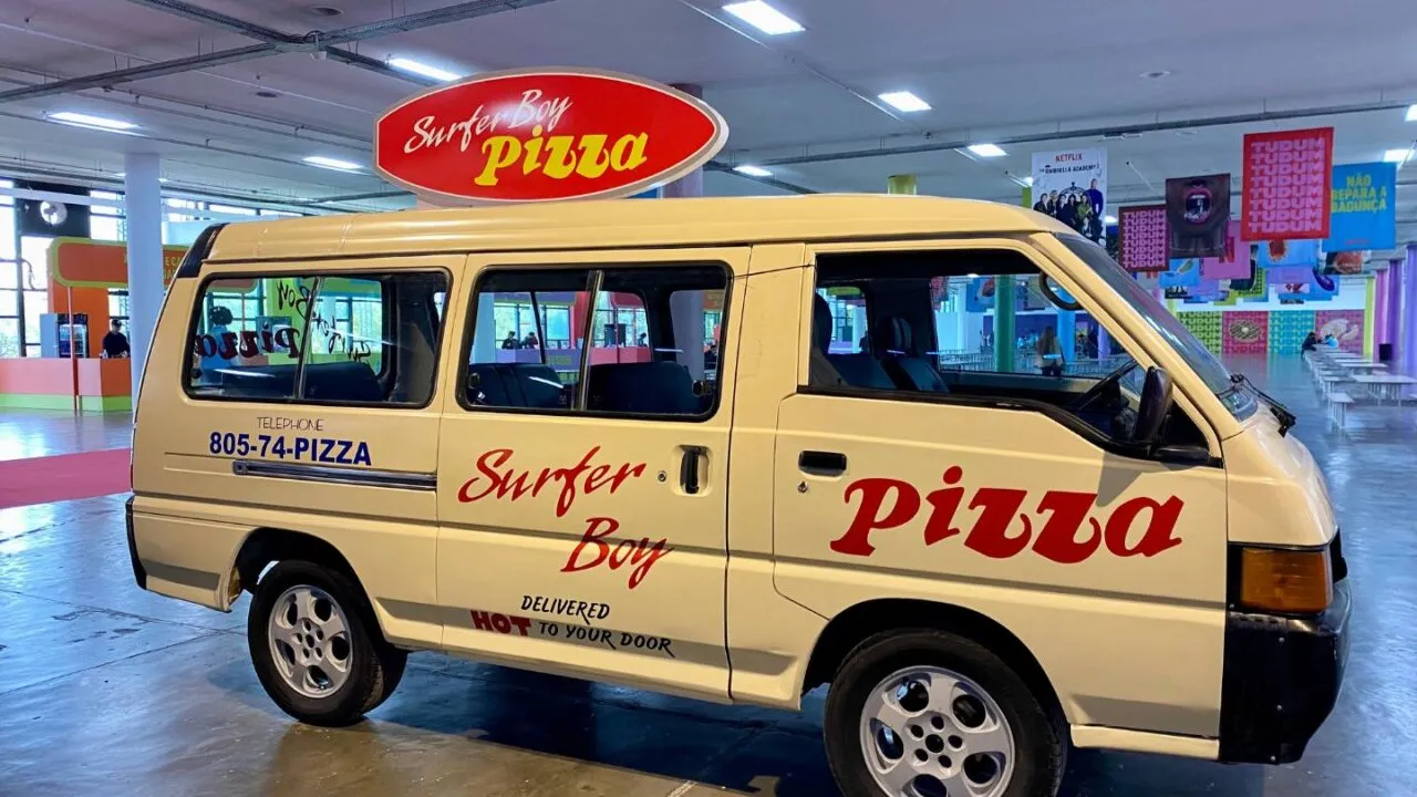 Ambiente interativo de 'Stranger Things' no Tudum 2023 - Foto: Karla Beatryz/GeekShip