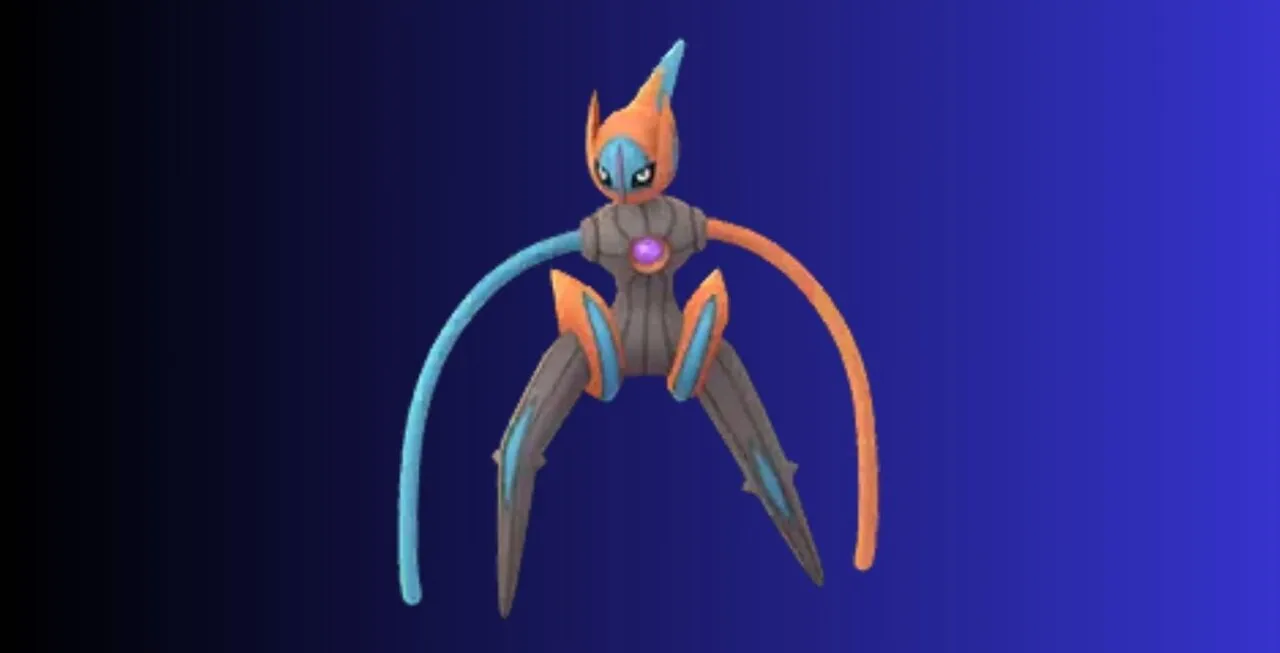 Deoxys em sua forma de velocidade