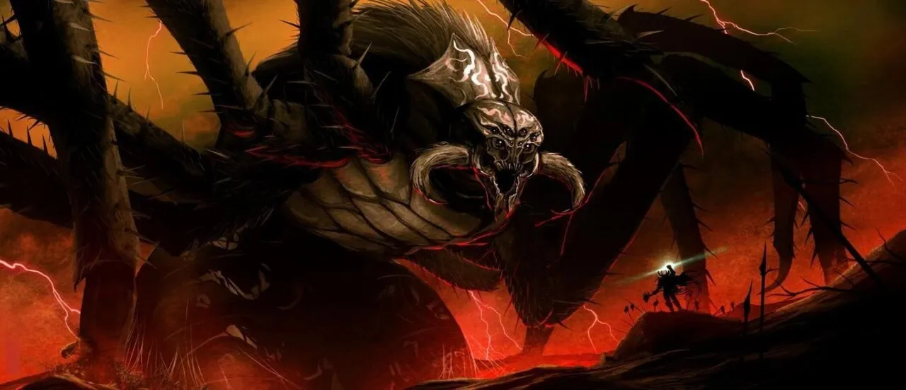 Ungoliant vs Melkor