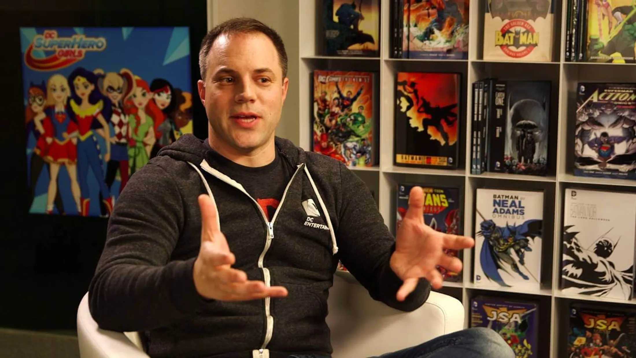 Geoff Johns. Foto: Divulgação