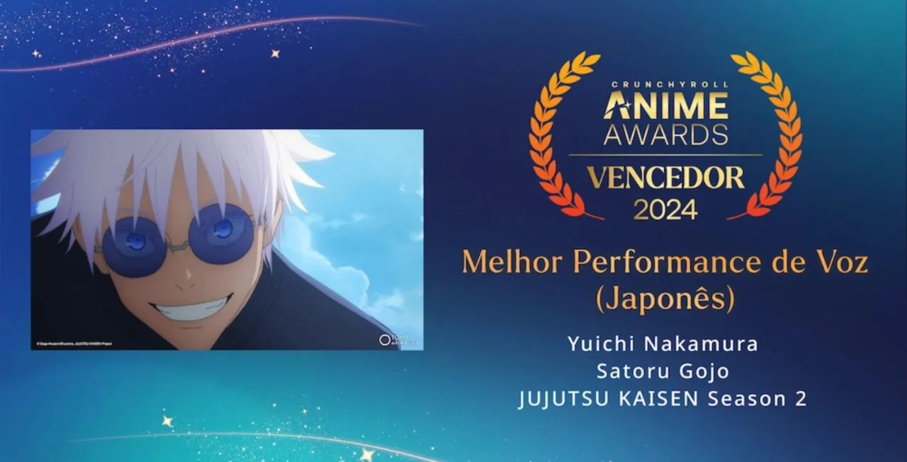 Representante da Melhor Performance de Voz - Japonês