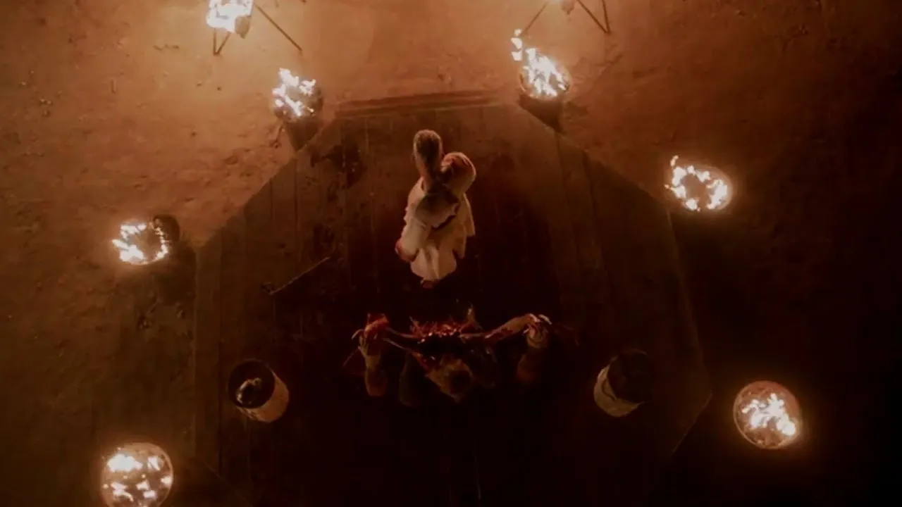 Águia de sangue na segunda temporada de Vikings. Foto: Divulgação.