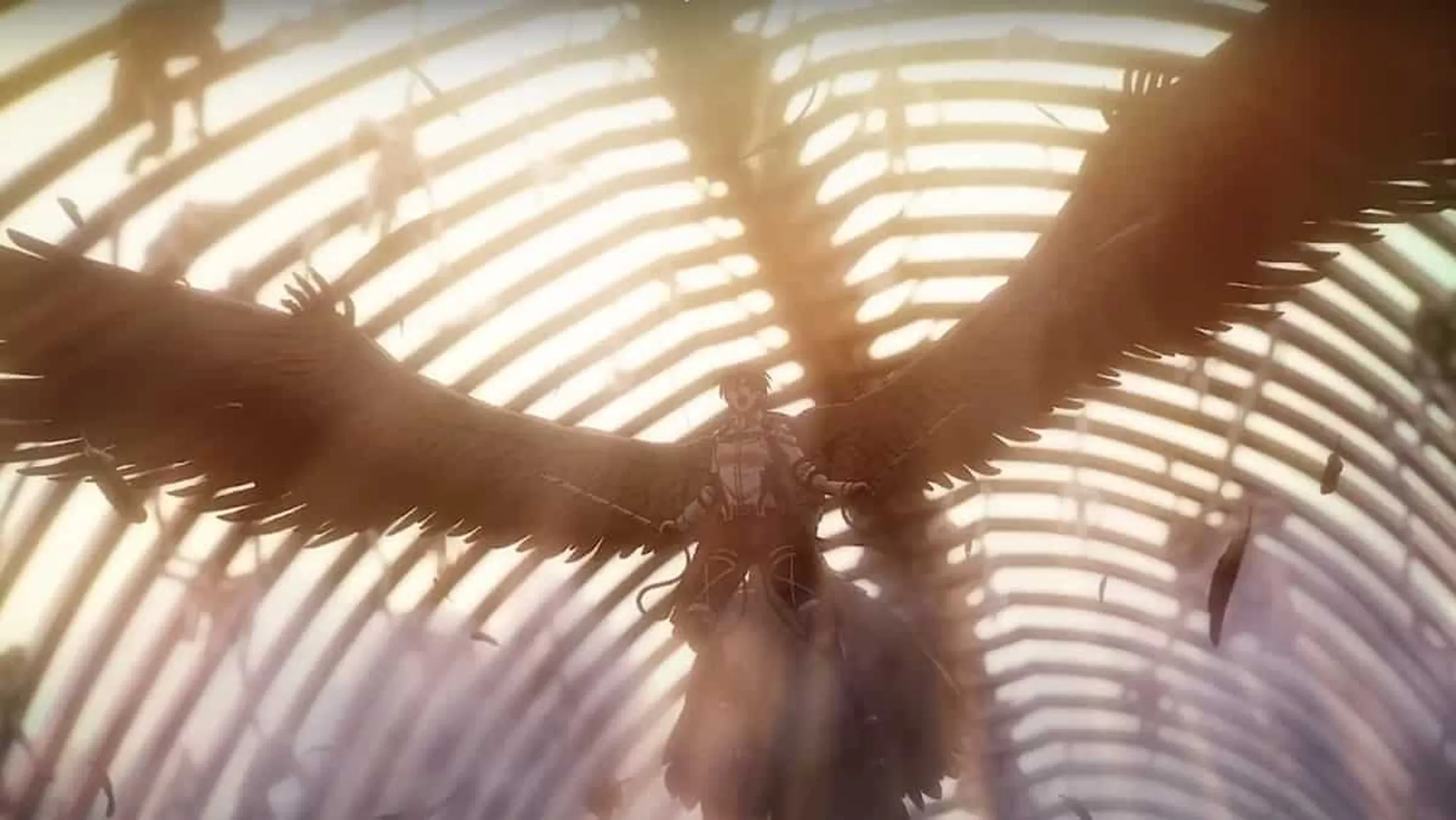 Teaser revela pequenos flashes da luta contra Eren. Foto: Divulgação