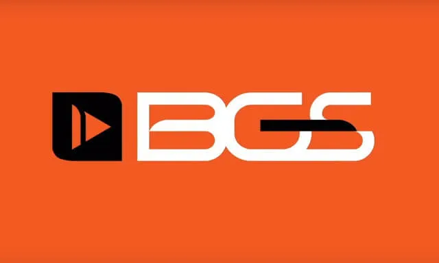 Logo da Bgs em Laranja