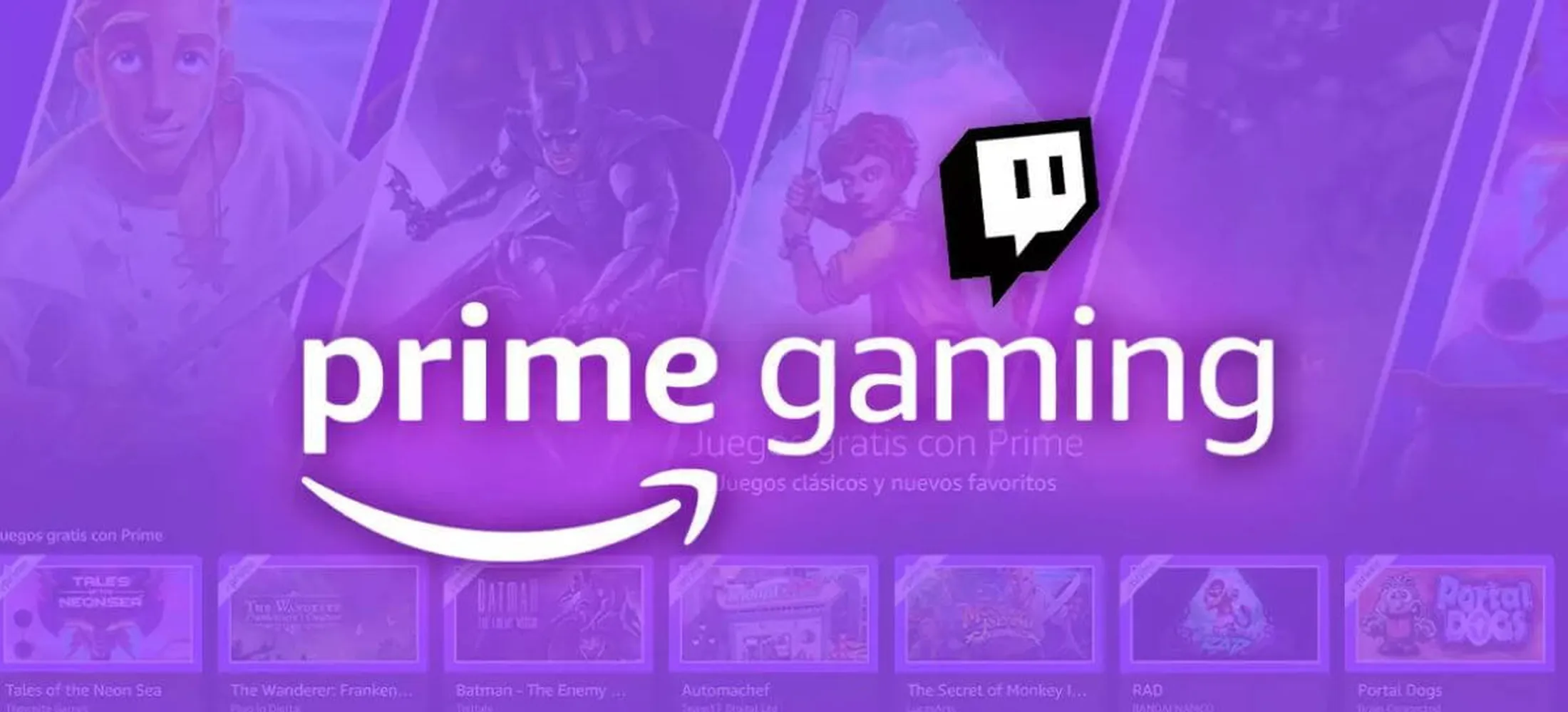Jogos grátis no Prime Gaming