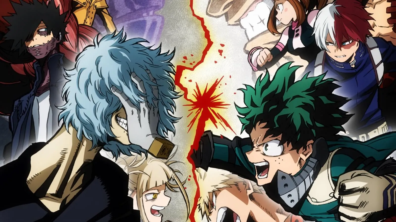 Melhores lutas em My Hero Academia