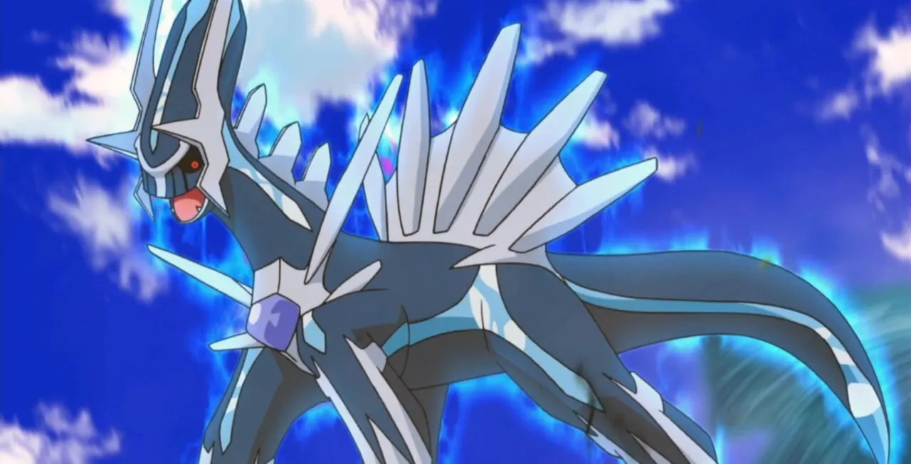 Dialga postura imponente