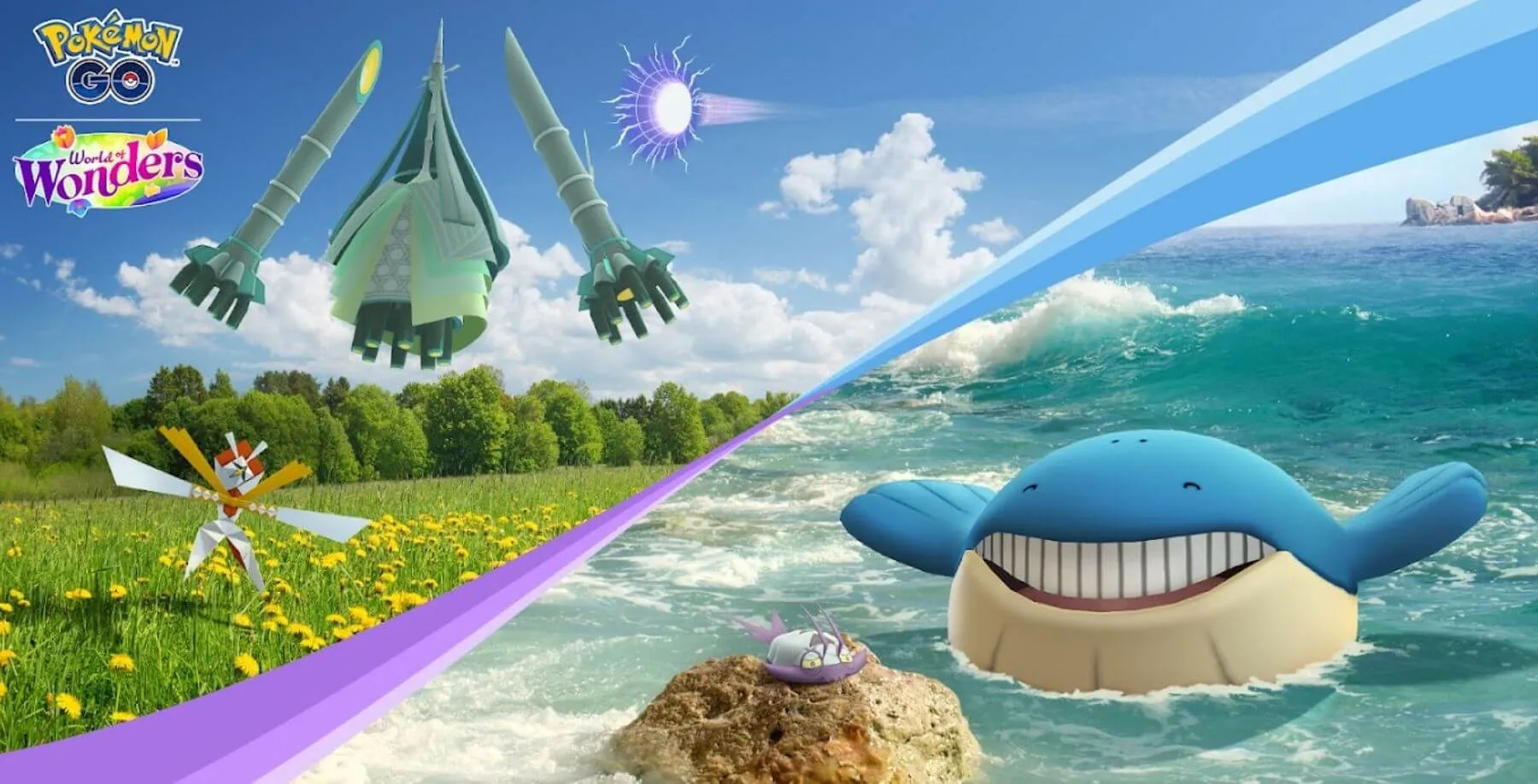 Capa do evento Pequenas e Grandes Surpresas de Pokémon GO