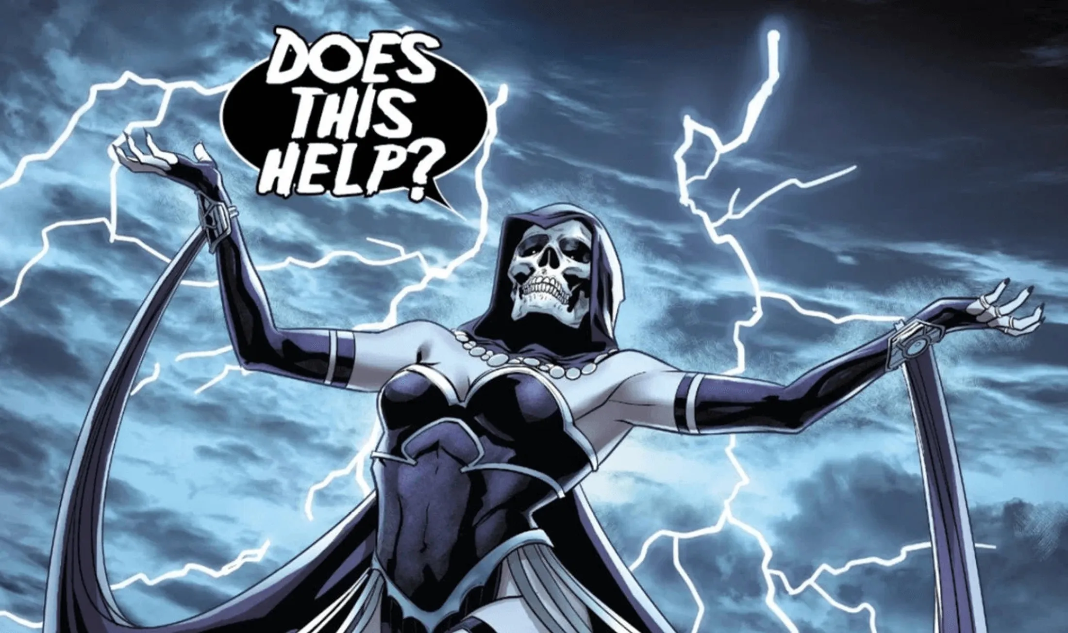 Lady Death, também conhecida como Morte