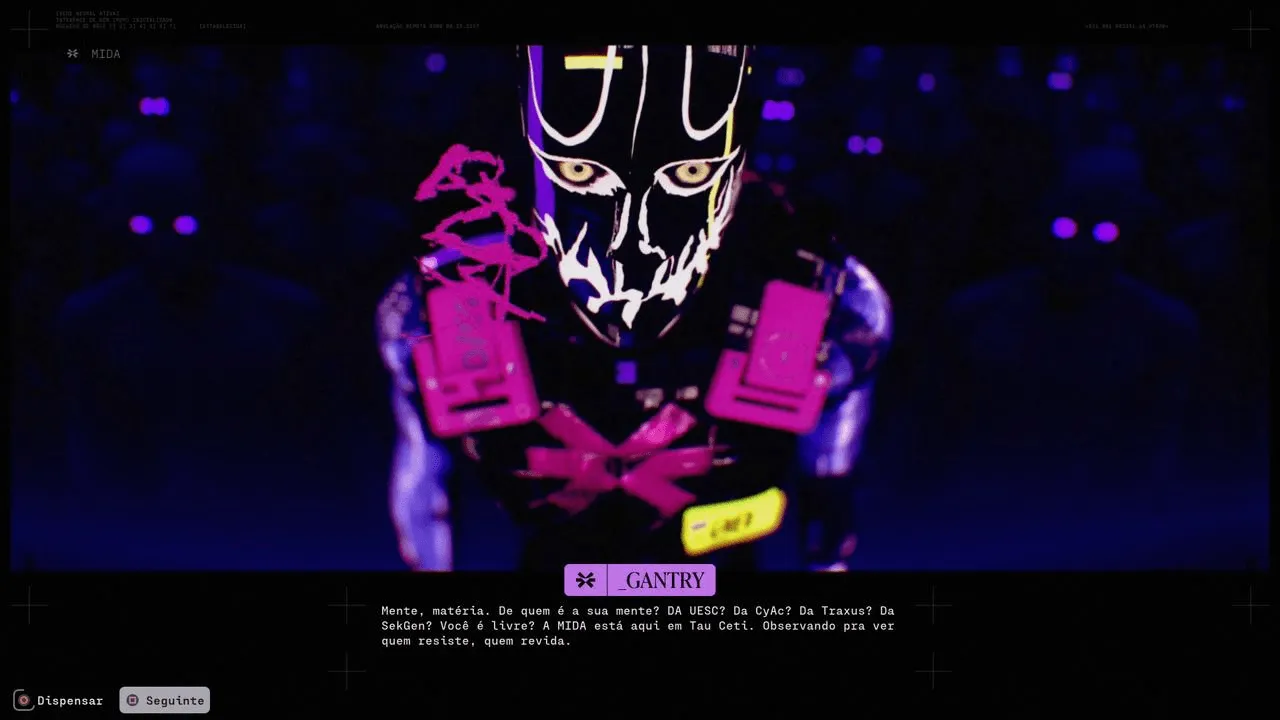 Marathon facção diálogo
