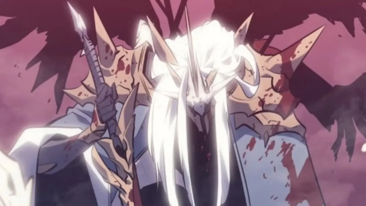 Ser absoluto morto em Solo Leveling