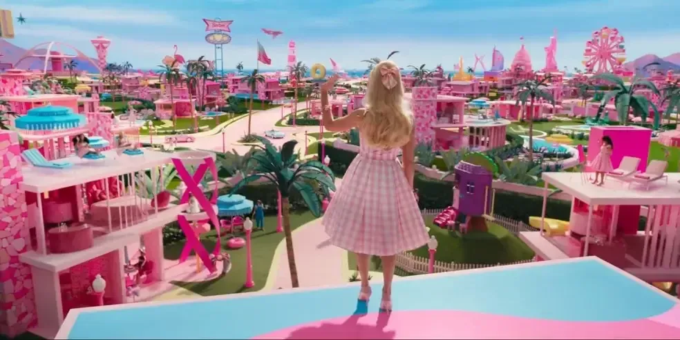 Margot Robbie como Barbie