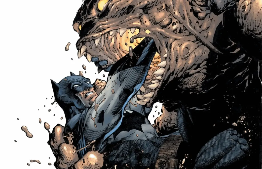 Cara de Barro vs batman