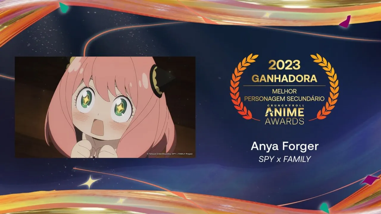 Anya Forger, SPY x FAMILY, venceu a categoria de Melhor Personagem Secundário. Foto: Divulgação/Crunchyroll