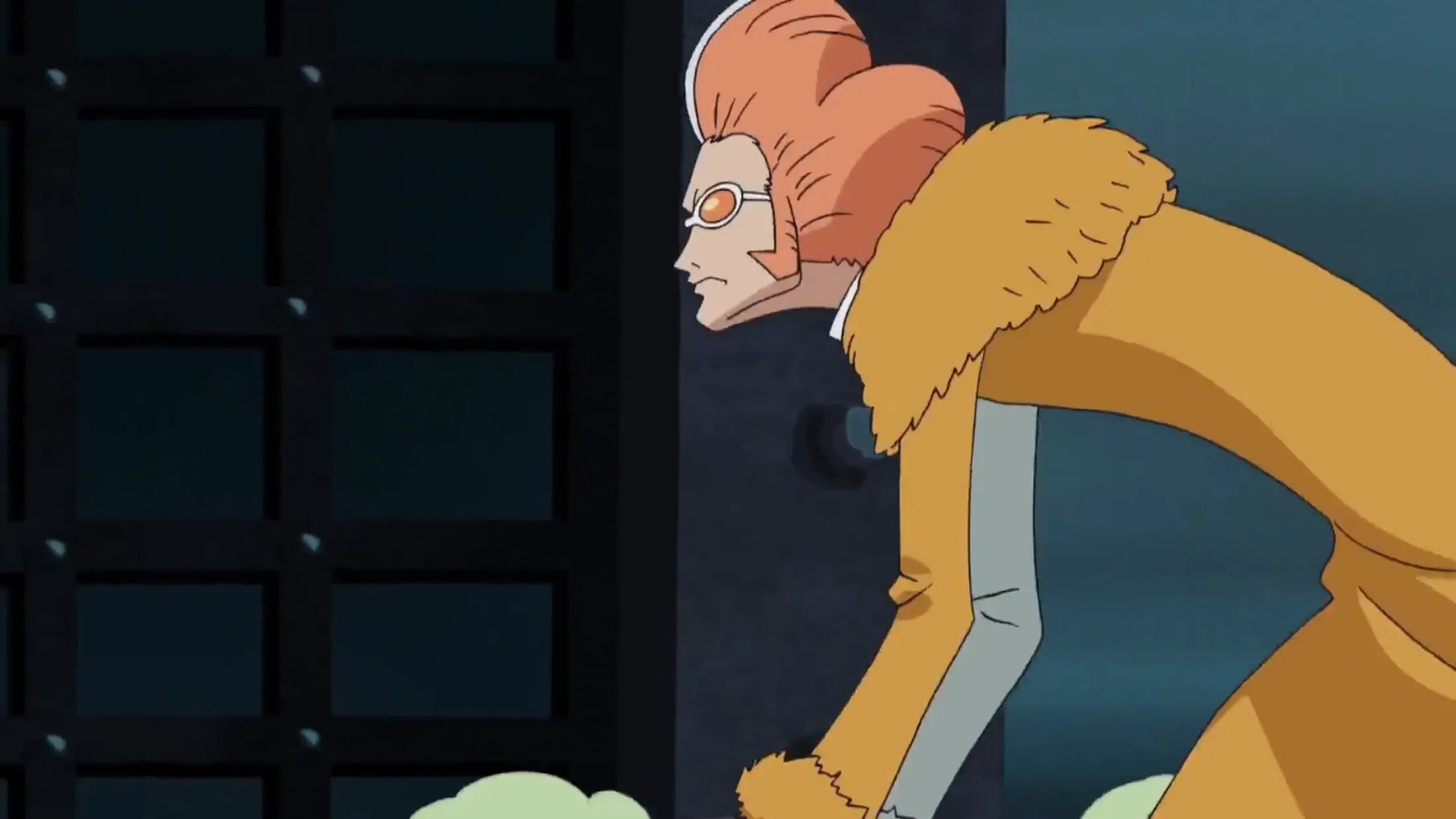 Inazuma correndo e cortando o chão
