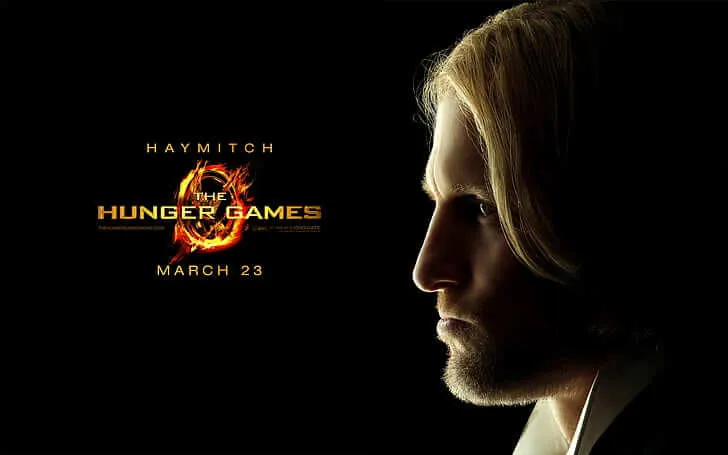 Woody Harrelson é quem da vida a versão adulta de Haymitch Abernathy nos filmes. | Imagem: Divulgação.