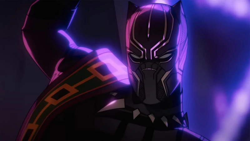 Personagem da série eyes of wakanda
