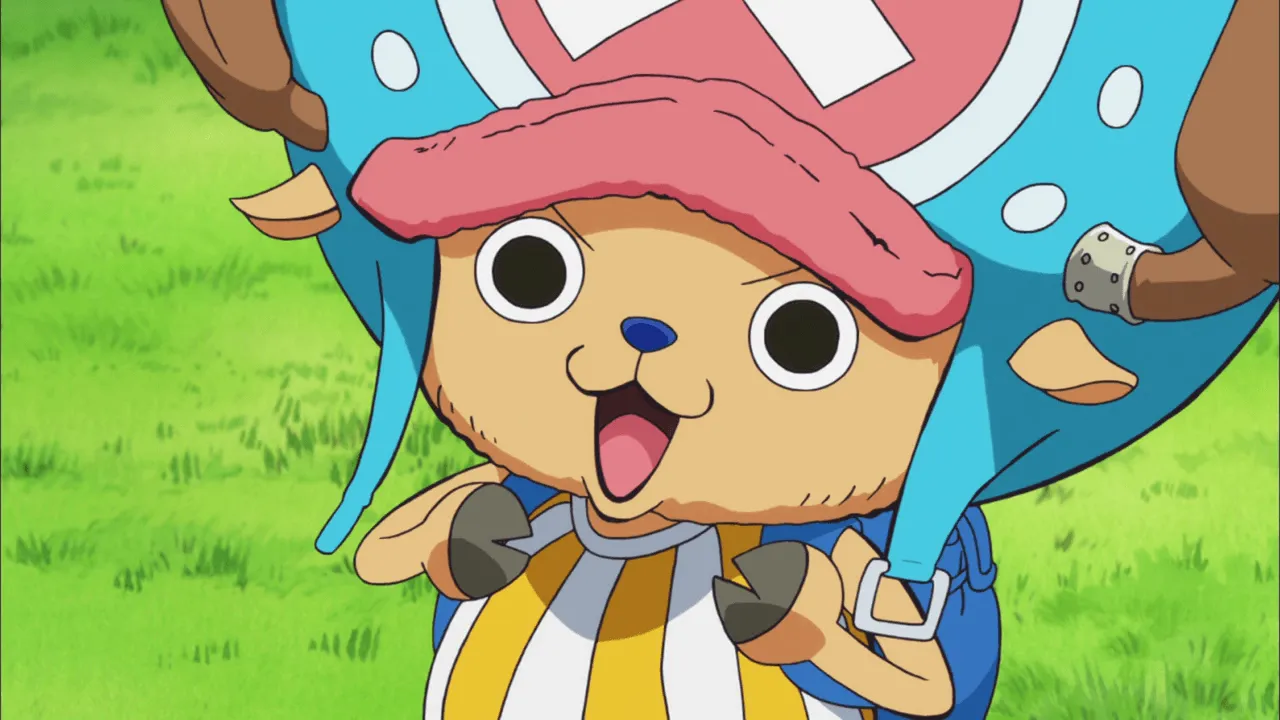 Chopper Feliz e animado