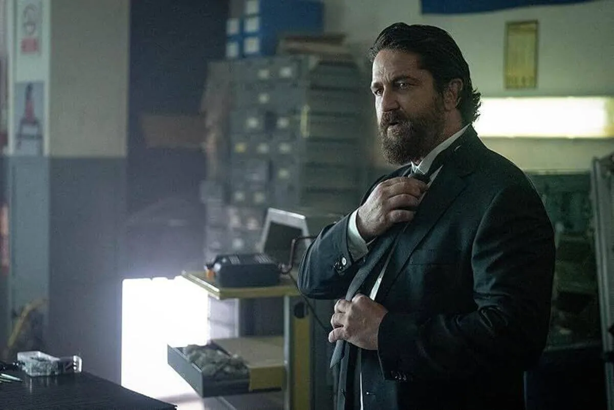 Gerard Butler como Big Nick em Covil de Ladrões 2