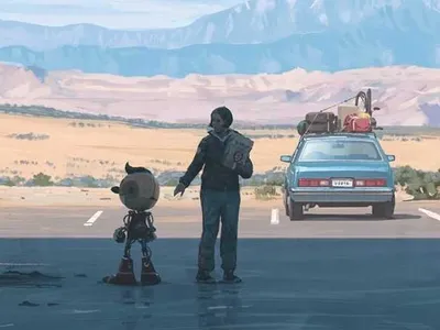 The Electric State: Conheça a graphic novel original