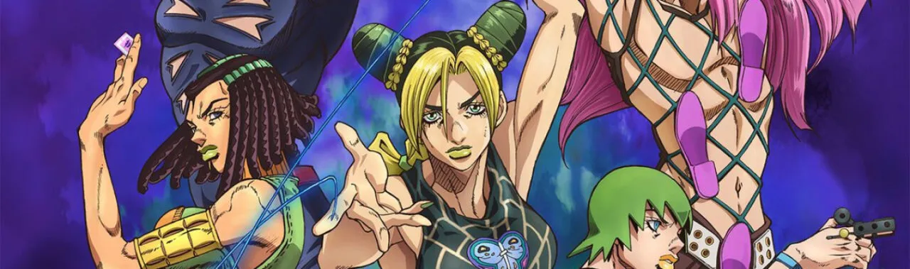 Jolyne Cujoh e seus aliados se juntam para impedir os planos de Dio