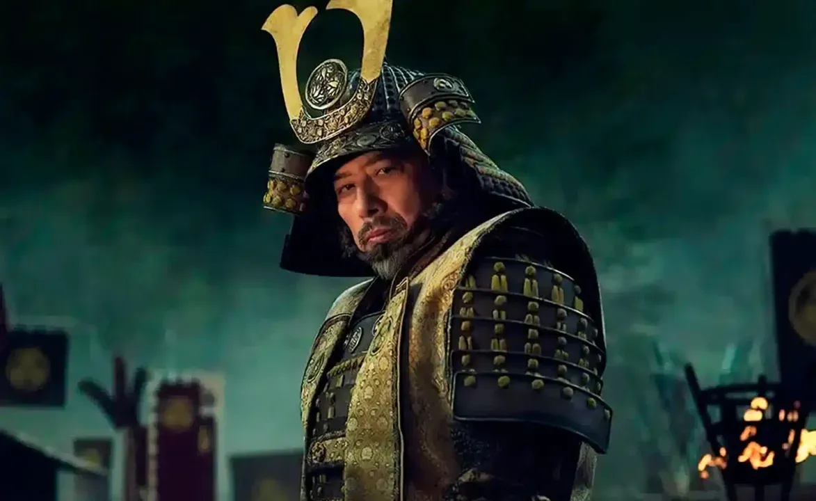 Foto do ator Hiroyuki Sanada na nova série da Diney "Xogum"